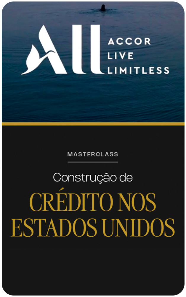 Masterclass: Construção de crédito nos Estados Unidos